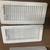 floor grate / grill white 11 X 5 1/4 1 thumbnail