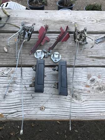 1985 Toyota Door Hinges, actuators, handles 1