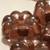 MINI PUMPKINS Orange Acrylic Faux Glass Table Scatter Filler 165 pcs 5 thumbnail