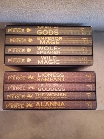 Tamara Pierce's "Song of the Lioness" and "The Immortals" Box Sets - $25 (Madison)63471317817729121