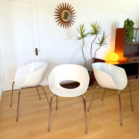 3 MCM “Orbit Large” Chairs by Sintesi - furniture - by owner