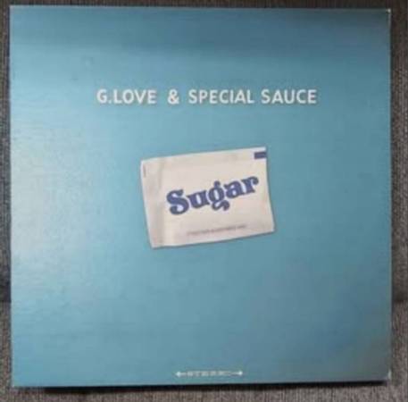 G. Love and Special Sauce Sugar blue vinyl record 1