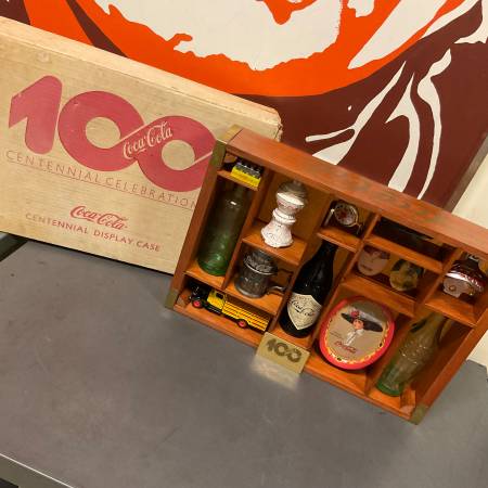 Coca Cola Centennial Display Case 1