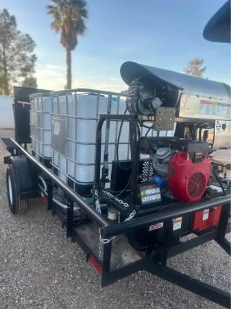 Pressure Washing trailer 1