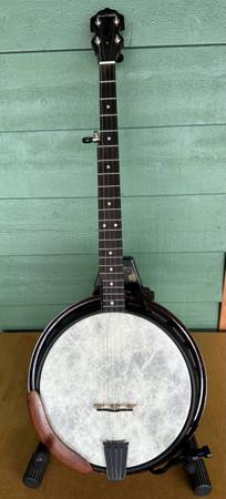 Nechville Moonshine Banjo - clip-on Removable Resonator 1