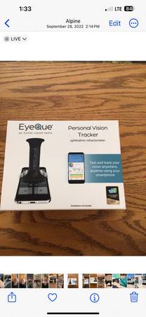 Eye Que personal vision tracker 1