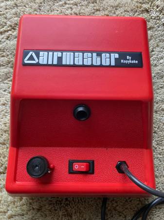 Kopykake Airmaster compressor and airbrush 1