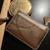 New - Vintage Coach Metallic Gold Leather Coin Purse & Mini-Wallet 10 thumbnail