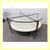 West Elm Mid-century Art Display Round Coffee Table 3 thumbnail