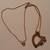 Gold Plated Sterling Vermeil Two SOULS…ONE HEART Necklace 1 thumbnail