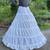 Hoop skirt - underskirt - petticoat - 5 hoops, 42 inches long 3 thumbnail