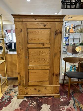 Vintage Pine Cabinet 1