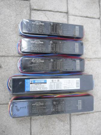 "Keystone" brand T-12 electronic fluorescent ballasts 1