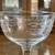 VINTAGE GLASS - 5 DESSERT GLASSES, SERVING BOWLS, CURVED CENTERPIECE 2 thumbnail