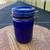 Cobalt Blue Ceramic Canister with Clamp Lid – Vintage Style Storage Ja 1 thumbnail