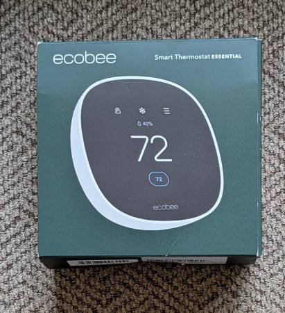 ecobee Smart Thermostat Essential Wi Fi 1