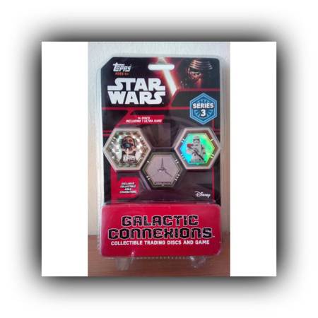 Topps Star Wars Galactic Connexions Series 3 Trading Discs & Game *NEW 1