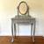 Vintage Solid Wood Vanity Table with Mirror + Drawer 1 thumbnail