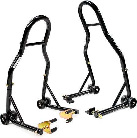 Brand New in Box. Motocentric motorcycle stands 1