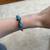 Italian Silver bracelet - blue stone 5 thumbnail