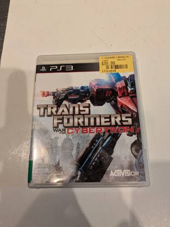 PlayStation 3 Transformers War for Cybertron 1