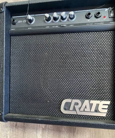 Crate BX 15 bass amp 1