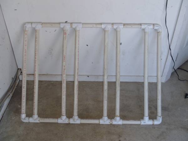 Home Made Wall Mount Bicycle Rack 1