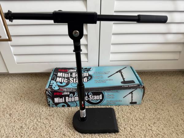 Proline MS112 Desktop Boom Mic Stand - $40 (Westwood Los Angeles CA)63471426967427121