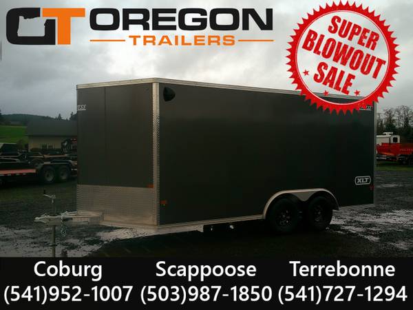 2026 ALCOM 8.5x16 7K Cargo / Enclosed Trailer 1