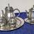 Beautiful Hand-Crafted Artisanal Pewter Tea & Coffee Service Set 1 thumbnail