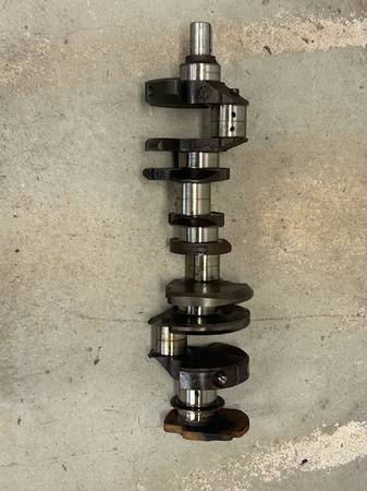 2 SB Chevy large journal cast crankshafts, 327 and 350 1