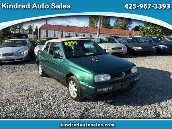 1997 Volkswagen Cabrio Highline - $3.999 (Lynnwood, WA)63441756374019120