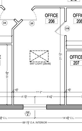 $500 / 235 SF Suite 206 1