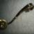 Used Polished Brass Candle Holder with Long Handle 6 thumbnail