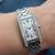 CARTIER TANK AMERICAINE 18k Gold Factory Diamonds 3 thumbnail
