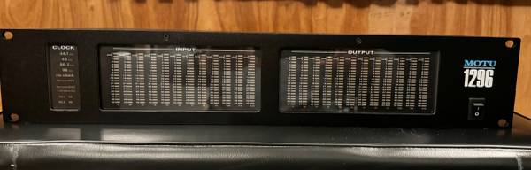 MOTU 1296 12-Ch Audio Interface 1