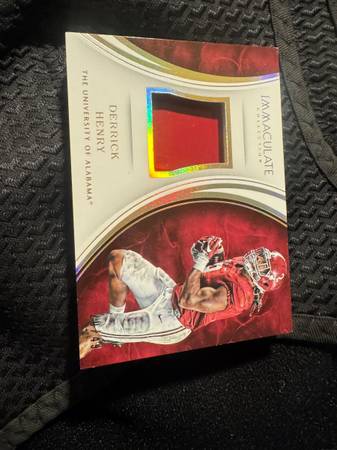 Immaculate collection Derrick Henry card 2016 1