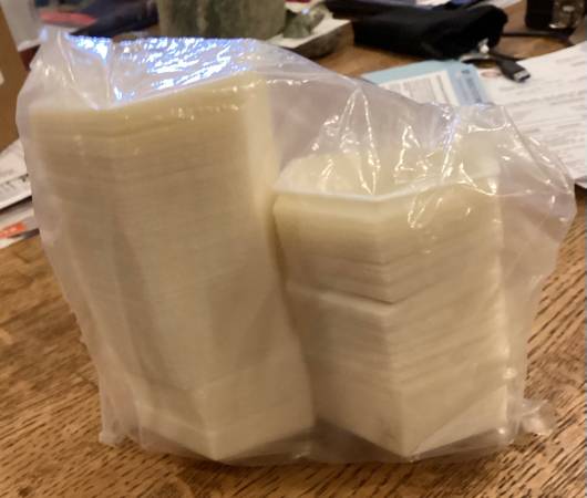 VWR Hexagonal weighing boats 1