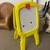 46” Tall Business Sign Holder Stand Crayola Magnetic Board 2 thumbnail
