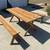 Picnic tables brand new handmade solidwood patio furniture 1 thumbnail