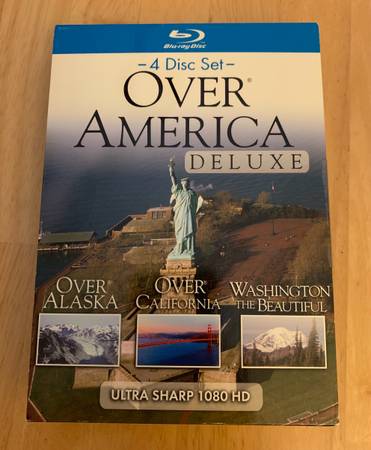 Over America/ Alaska/ California/ Washington the Beautiful (Blu-ray 4-Disc Set) 1