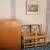 p* rocking easy recliner chairs wooden white brown rattan vintage P* 18 thumbnail