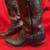 Black Lizard, cherry tops Lucchese 10 1/2 D Western boots 3 thumbnail