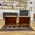 Vintage Mid Century Teak Open Record Cabinet/Side Table 1 thumbnail