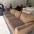 Brown sofa great condition 2 thumbnail