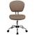 Mid-Back Mesh Padded Swivel Task Office Chair with Chrome Base 4 thumbnail