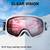 NEW Ski Goggles OTG UV Protect Anti fog Snow Snowboard Men Women Adult 2 thumbnail