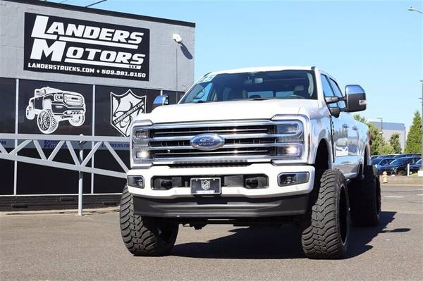 2025 Ford F-350 PLATINUM PLUS Truck Diesel 4x4 4WD F350 1
