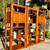 Mid Century Modern Modular Wood Wall Unit Bookcase Shelving Book Case 2 thumbnail