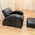Room and Board Roadster Leather Chair and Ottoman Free Delivery 4 thumbnail